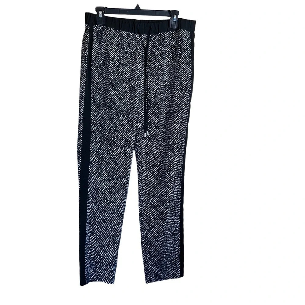 Vince Camuto Women's Drawstring Elastic Waist Cropped Pants Women's Size Medium